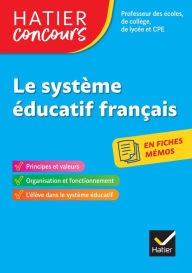 Title: Concours enseignement - Le système éducatif français en fiches mémos - 2023-2024 - Révision, Author: Éric Tisserand