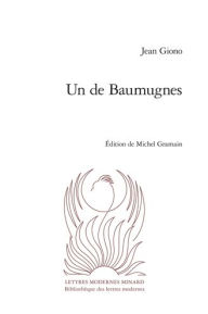 Title: Un de Baumugnes, Author: Jean Giono