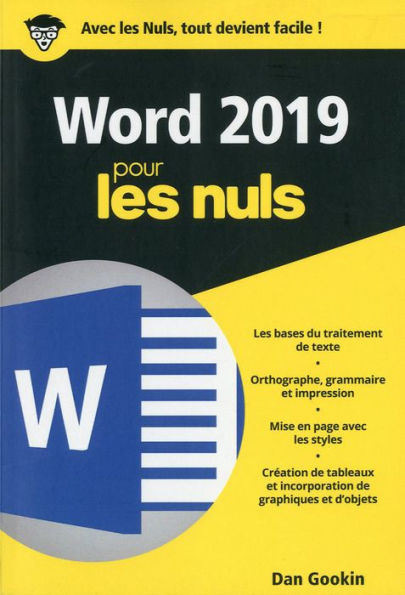 Word 2019 Poche Pour les Nuls