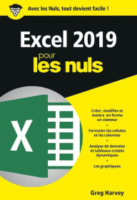 Title: Excel 2019 pour les Nuls, poche, Author: Greg Harvey