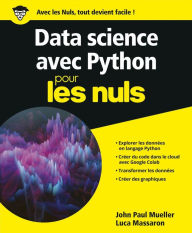Title: Python pour la Data science Pour les Nuls, Author: John Paul Mueller