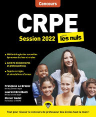 Title: CRPE pour les Nuls Concours, édition 2022, Author: Laurent Breitbach