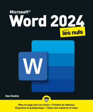 Title: Word 2024 pour les Nuls, Author: Dan Gookin