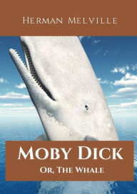 Title: Moby Dick; Or, The Whale: A 1851 novel by American writer Herman Melville telling the obsessive quest of Ahab, captain of the whaling ship Pequod, for revenge on Moby Dick, the giant white sperm whale that on the ship's previous voyage bit off Ahab's leg, Author: Herman Melville