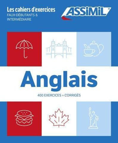 English Notebook set for Beginners and Intermediate (COFFRET CAHIERS ANGLAIS Fx Débutants+Intermédiaire)