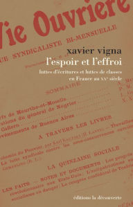 Title: L'espoir et l'effroi, Author: Xavier Vigna