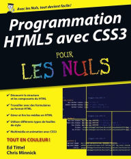 Title: Programmation HTML5 avec CSS3 Pour les Nuls, Author: Ed Tittel