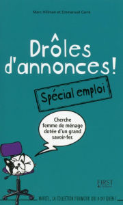 Title: Drôles d'annonces - spécial emploi, Author: Emmanuel Carré