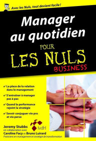 Title: Manager au quotidien pour les Nuls, édition poche, Author: Jeremy Stubbs