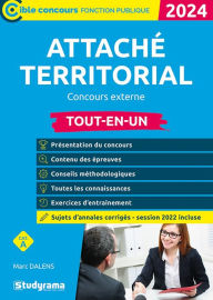 Title: Attaché territorial : Concours externe - Tout-en-un - Catégorie A - Édition 2024, Author: Marc Dalens