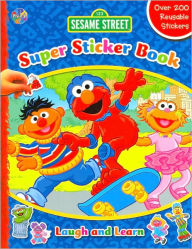Sesame Street Laugh and Learn (Super Sticker Book Series)