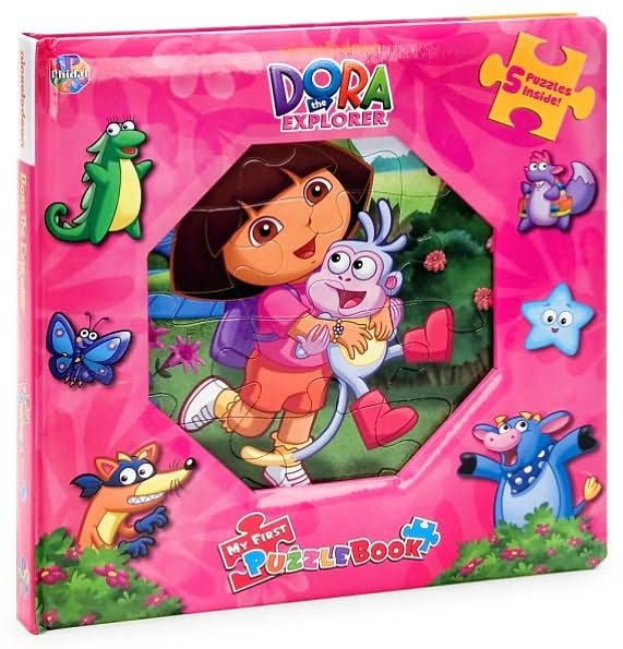 Dora the Explorer My First Puzzle Book by Valerie McLeod, Board Book