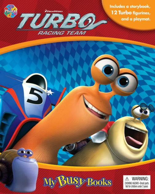 Turbo Busy Book By Phidal, Hardcover 