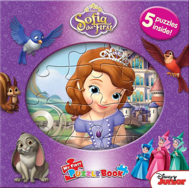 Disney Sofia the First My First Puzzle Book by Phidal, Book and Toy