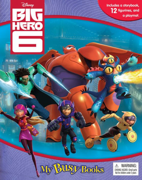 DISNEY BIG HERO 6 MY BUSY BOOKS