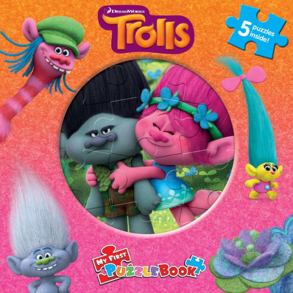 DREAMWORKS TROLLS MY FIRST PUZZLE BOOK