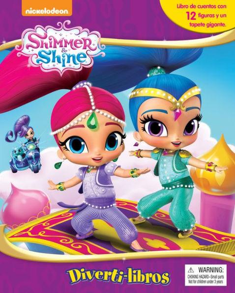 Nick Shimmer & Shine My Busy Book Espanol