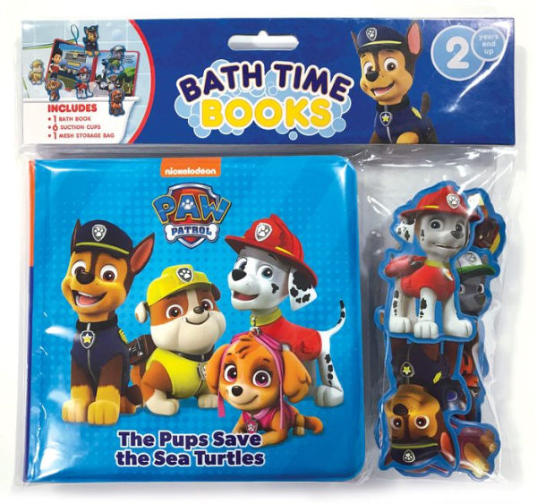 NICK PAW PATROL BATHTIME BOOKS (polybag edition)