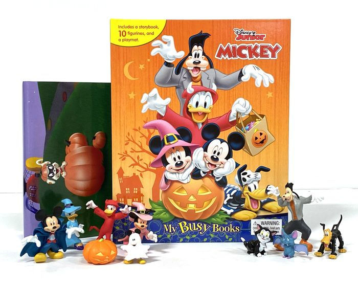 Disney Mickey Mouse Clubhouse My Busy Books w/10 Figures