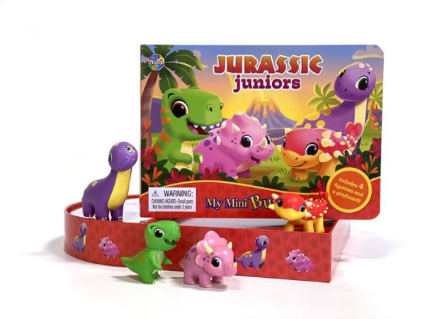 JURASSIC JR DINOS MINI BUSY BOOKS