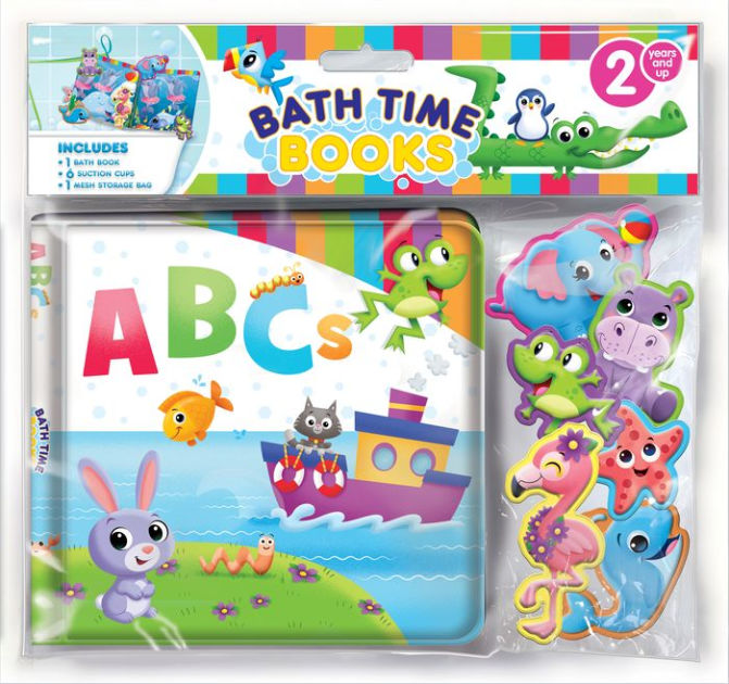ABC/123 BATHTIME BOOK (EVA)|Board Book