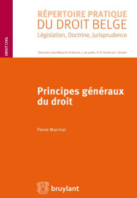 Title: Principes généraux du droit, Author: Pierre Marchal ?