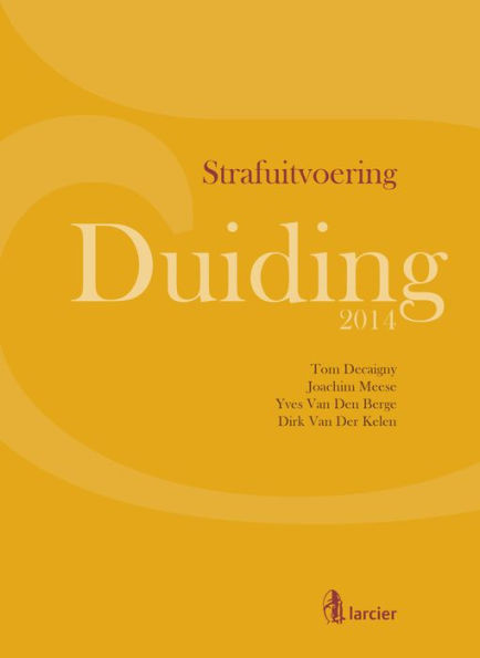 Duiding Strafuitvoering