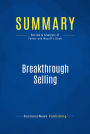 Summary: Breakthrough Selling: Review and Analysis of Farber and Wycoff's Book
