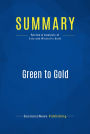 Summary: Green to Gold: Review and Analysis of Esty and Winston's Book