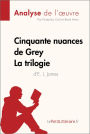 Cinquante nuances de Grey d'E. L. James - La trilogie (Analyse de l'oeuvre): Analyse complète et résumé détaillé de l'oeuvre