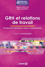 Title: GRH et relations de travail, Author: Patrice Laroche