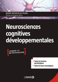 Title: Neurosciences cognitives développementales, Author: Nicolas Poirel