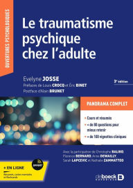 Title: Le traumatisme psychique chez l'adulte, Author: Evelyne Josse