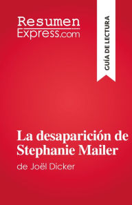 Title: La desaparición de Stephanie Mailer: de Joël Dicker, Author: Morgane Fleurot