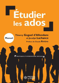 Title: Étudier les ados, Author: Jocelyn Lachance
