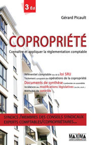 Title: Copropriété - 3e éd.: Connaître et appliquer la règlementation comptable, Author: Gerard Picault