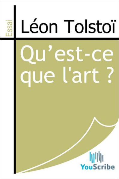 Qu'est-ce que l'art ?