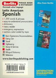 Latin American Spanish Phrase Book 88