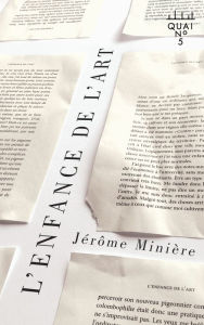 Title: L'enfance de l'art, Author: Jérôme Minière