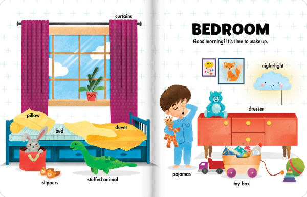 100 First Words About My Day: A Carry Along Book