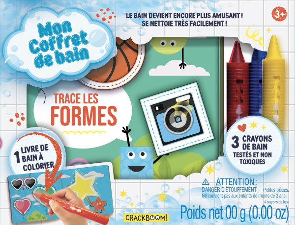 Bath Book Box Set: Trace Shapes!