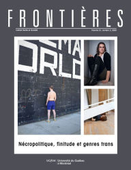 Title: Frontières. Nécropolitique, finitude et genres trans (vol. 31, no. 2, 2020), Author: Maude Brisson-Guérin
