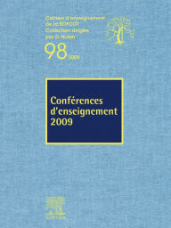 Title: Conférences d'enseignement 2009 (n°98), Author: Denis Huten