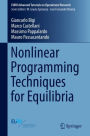 Nonlinear Programming Techniques for Equilibria