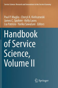 Title: Handbook of Service Science, Volume II, Author: Paul P. Maglio