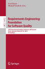 Requirements Engineering: Foundation for Software Quality: 25th International Working Conference, REFSQ 2019, Essen, Germany, March 18-21, 2019, Proceedings