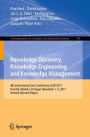 Knowledge Discovery, Knowledge Engineering and Knowledge Management: 9th International Joint Conference, IC3K 2017, Funchal, Madeira, Portugal, November 1-3, 2017, Revised Selected Papers