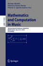 Mathematics and Computation in Music: 7th International Conference, MCM 2019, Madrid, Spain, June 18-21, 2019, Proceedings