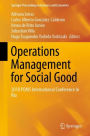 Operations Management for Social Good: 2018 POMS International Conference in Rio