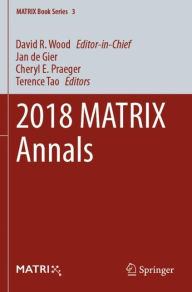 Title: 2018 MATRIX Annals, Author: Jan de Gier